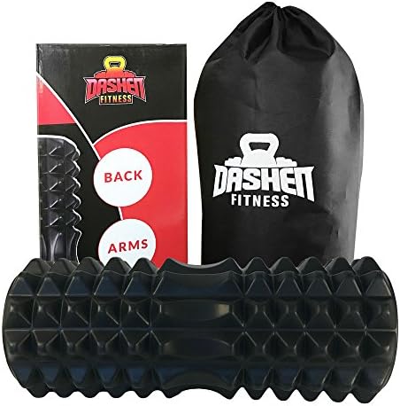 Dashen Fitness Foam Roller - Deep Tissue Massager - Portable - Acupressure & High Density Trigger Point Therapy - for Back Leg & Tight Muscle - Yoga Stretch- Cellulite & Pain Relive
