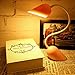 LUOYIMAN® Sensor LED Heart Lamp Outdoor Portable Lamp Deformable and Foldable Light Smart Table Desk Lamp Couples Light 14 LED Lights and 3 Modes of Lightness(Pink)