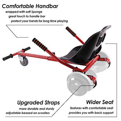 Self Balancing Kart Attachment Hoverboard Seats Amazon KUMAMOT