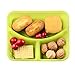 3 components Portion Weight Loss Control Container For Lunch Box Meals Prep fruit snacks kit- pack of 20 Airtight Also Kitchen Divided Storage Snack Port Bentos for Deli Health Tiffin