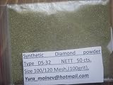 Diamond Powder 100 Grit 150/125 Microns, 50 Carat = 10 Grams