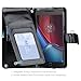 Moto G4 Case, Moto G4 Plus Wallet Case, BENTOBEN Flip PU Leather Wallet Case with Credit Card Slots &Detachable Hard Case Wristlet for Motorola Moto G 4th Generation/Moto G Plus 4th Gen, Black