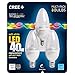 Cree BB13-03527OMC-12DE12-1C600 TW Series 40W Equivalent Candelabra Decorative Dimmable LED Light Bulb (3-Pack), Soft White