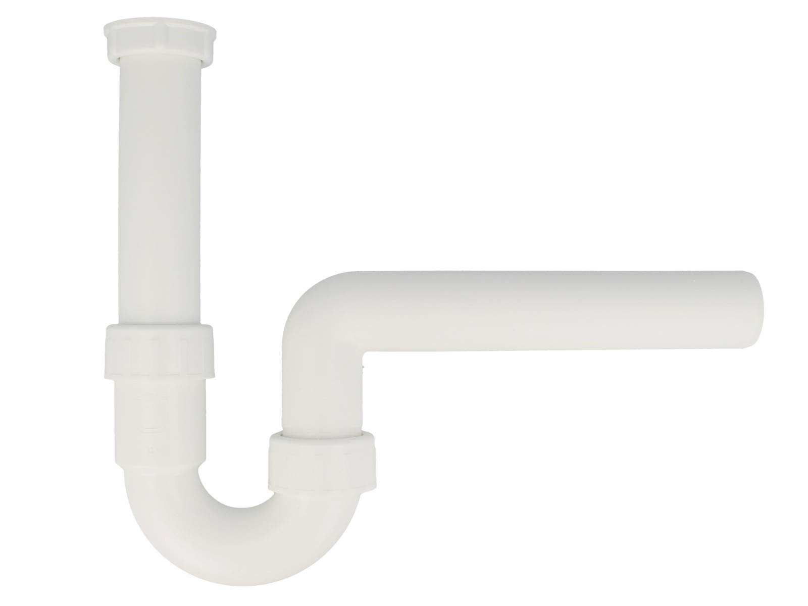 Viega 105716 Tube Odour Trap, White, Small