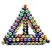 5MM 216 Pieces Multicolored Magnetic Balls MagnetsToys Sculpture Building Magnetic Blocks Magnet Cube Gift for Intellectual Development Office Toy Stress Relief Gift for Teens and Adult 8 Color