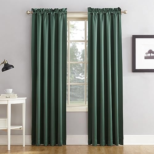 Sun Zero Barrow Energy Efficient Rod Pocket Curtain Single Panel