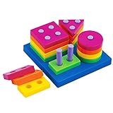 Baby Shape Sorts Colors Board Preschool Early Developmental Educational Geometric Block Puzzle Toys Christmas Gift for Kids Children Toddler Boy Girl