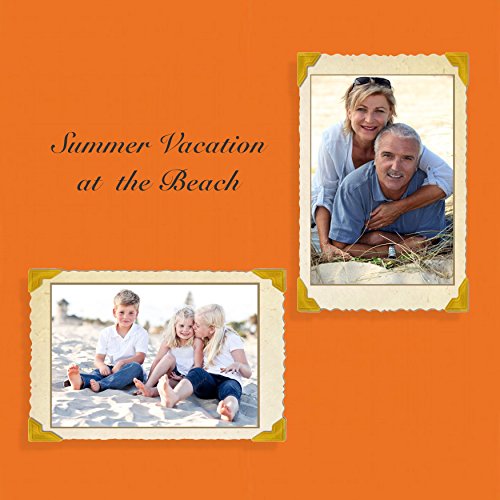 25 Bright Orange Cover/Card Paper Sheets - 12 X 12 Inches Scrapbook Album|Cover Size - 65# (65 lb/pound) Light Weight Cardstock - Quality Printable Smooth Paper Surface for Bright Colorful Results