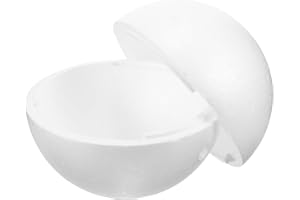 LIFKOME White 25Cm Hollow Foam Ball for Crafts DIY Painting Wedding Party Decoration Supply