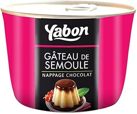 Yabon Gateau De Semoule Chocolat 450g Envoi Rapide Et Soignee