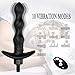 Silicone Anal Beads Butt Plugs, Anal Trainer with 3 Different Size,Anal Training Sets for Beginners Advanced Users,Pack of 3 Prostate Sex Toys (1 pcs Anal Plug Vibe)