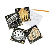 Fun Express Movie Night Paper Notepads | 24 Count | Great for Birthday Parties, Hollywood/Oscars Theme