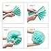 Mermaid Under The Sea Party Supplies Decorations Tissue Paper Pom Poms Lantern Garland Kit for Frozen Theme Birthday Baby Shower Bridal Shower 16 Winter Wonderland Party…