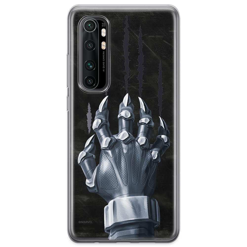 ERT GROUP mobile phone case for Xiaomi MI NOTE 10 Lite original and officially Licensed Marvel pattern Black Panther 014 optimally adapted to the shape of the mobile phone, case made of TPU