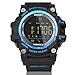 Sports Watch smart Bluetooth Watch IP67 waterproof Remote Camera Fitness Tracker Wearable Technology Running watch for IOS and Android Smartphones iPhone X 8 Samsung Galaxy s9+for Men and Boys-Blue
