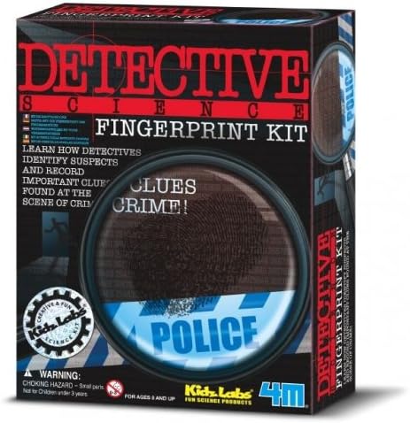 4m Detective Science Fingerprint Kit Kidz Labs Science Amazon Canada