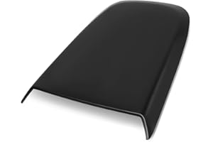 Auto Dynasty Lightweight Racing Sport Style Air Flow Intake Hood Scoop Vent Cover Compatible with Ford Mustang, ABS Unpainted