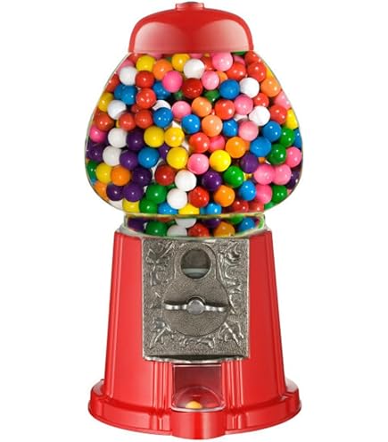 Amazon.com - Vintage Gumball Machine - 11-Inch Retro-Style, Coin