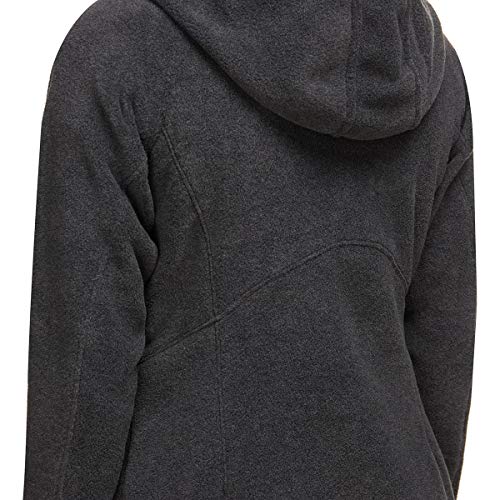 Columbia Women's Benton Springs II Long Hoodie, Charcoal Heather