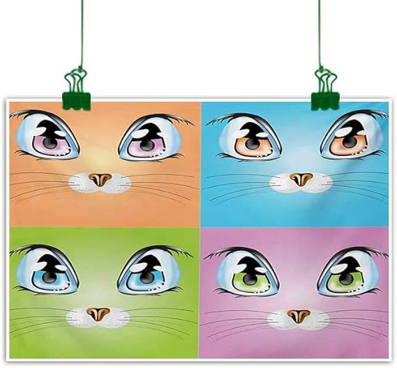 Anzhutwelve - Lienzo Decorativo para Pared, diseño de Dibujos Animados