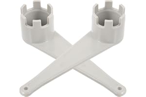 Amosfun 2pcs Lightweight PVC Kayak Valve Wrench Tool for Inflatable Boat and Dinghy Tightening Air Valves