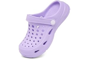 Nedaan Kids Girls Boys Clogs Garden Shoes Toddler Slip on Sandals Children Water Shower Beach Pool Slippers