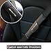 Carbon Fiber Seat Belt Cover Shoulder Pad Cushion For VW Audi BMW Porsche Jeep Lexus Mercedes-Benz (2 pcs)