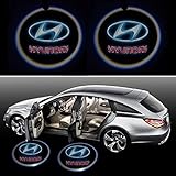 Beon Pack of 2 Hyundai Logo Wireless LED Car Door Light