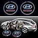 Beon Pack of 2 Hyundai Logo Wireless LED Car Door Light