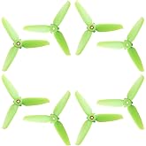 DJI FPV Drone 5328 Propellers 3-Blades Props Low Noise Quick-Release Upgrade Replacement Accessories (8pcs - 4CW 4CCW, Green)