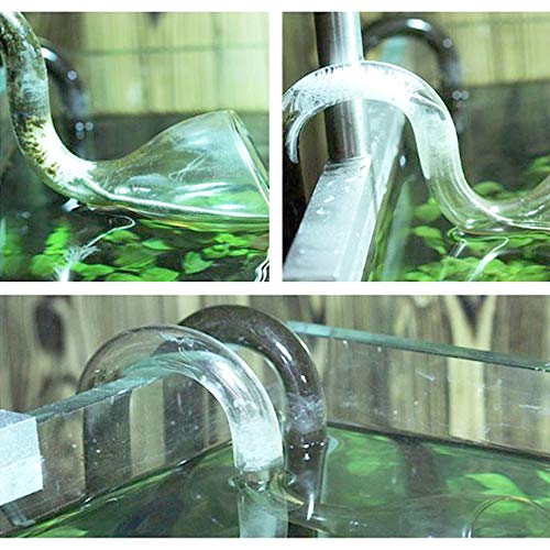 Huture 2PCS Aquarium Filter Brush Set Flexible Double Ended Bristles Hose Pipe Cleaner with Stainless Steel Long Tube Spiral Cleaning Brush Bristles Brushes for Fish Tank Home Kitchen Washing Tool - Thumbnail 4