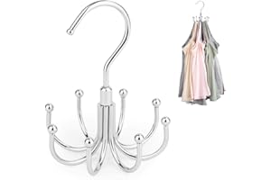 Armastuse Hanger,360 Rotatable Bra Organzier for Closet,Sport Bra Holder, for Closet Organizer Heavy Duty Cascading Connectio