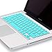 Kuzy - Teal / Turquoise HOT Blue Keyboard Silicone Cover Skin for Macbook / Macbook Pro 13
