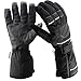 Men's Thinsulate Ski,Snowboard Gloves - Waterproof Leather Padding Warmest ,Water Proof,Windproof Full Finger Glove - Best Warm for Winter Cold Weather Sports - Snowmobile,Skiing,Snow.