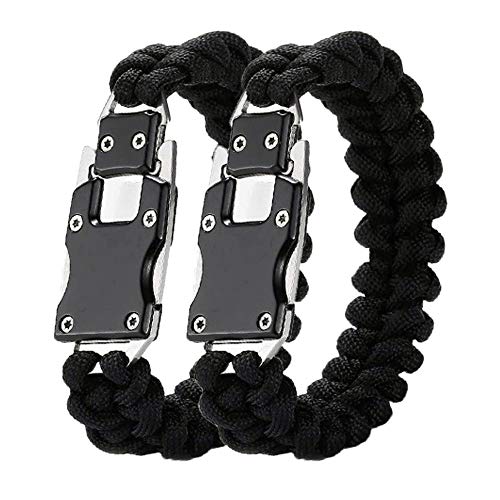 🥇 WEREWOLVES Paracord Knife Bracelet Survival Cord Bracelets The Best Is