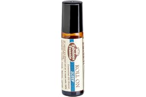 Sleep Pre-Diluted Essential Oil Blend Roll-On 10ml 100% Pure. Undiluted Essential Oil Therapeutic Grade Amber Glass Bottle wi