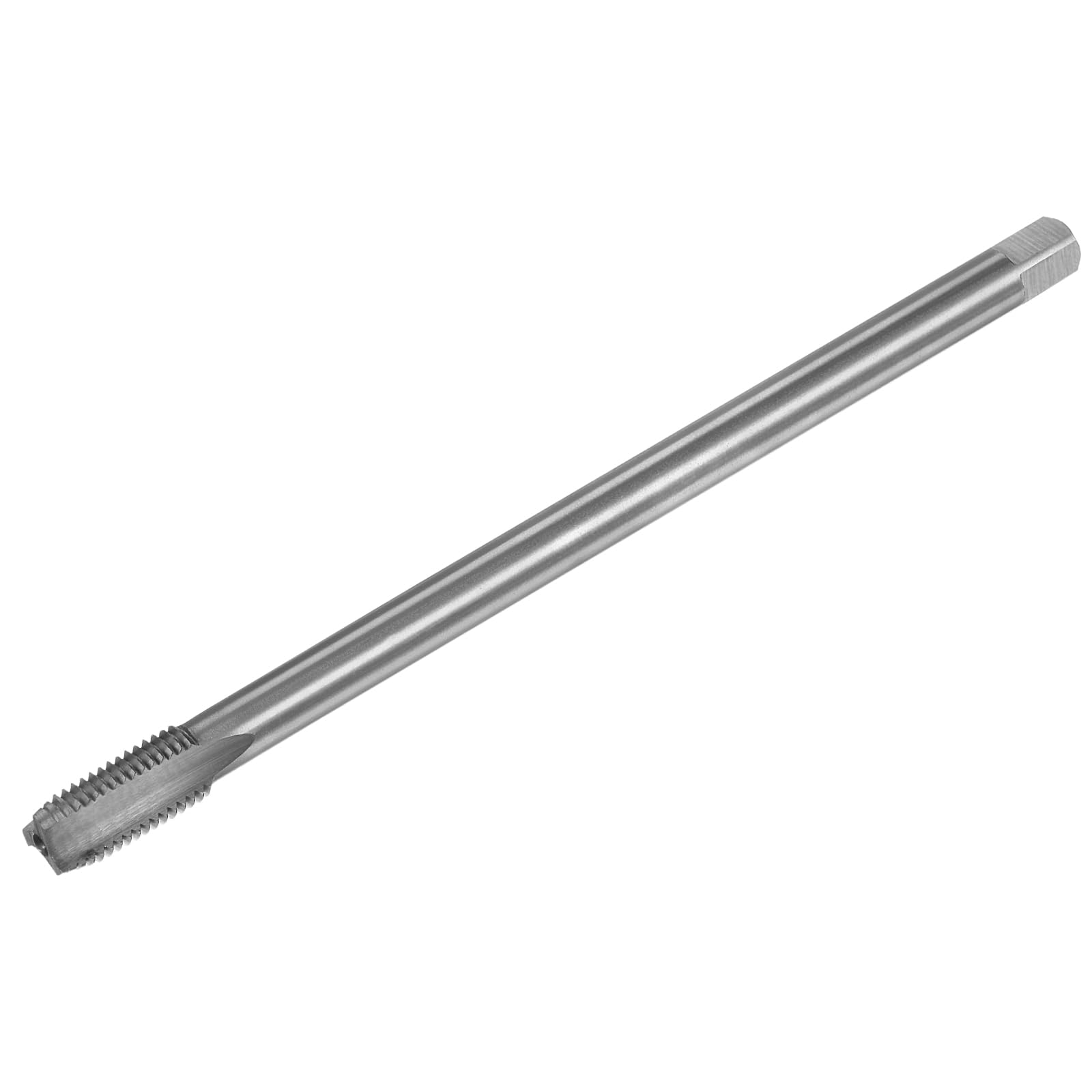 Photo 1 of uxcell Metric Thread Tap M10 x 1.25 H2 200mm Extra Long Straight Flute Screw Thread Milling Machine Taps Threading Tapping Repair Tool