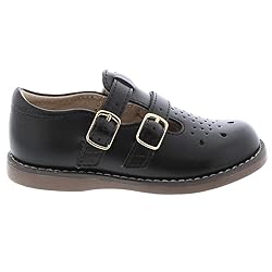 FOOTMATES Danielle Double-Buckle Mary Jane English