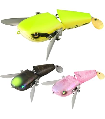 Amazon.com : DEPS Tiny Crawler Topwater Fishing Lure : Sports & Outdoors