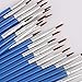 30 Pieces Fine Tip Paint Brush Watercolor Brushes Oil Painting Brushes Detail Brush Set for Acrylic Painting