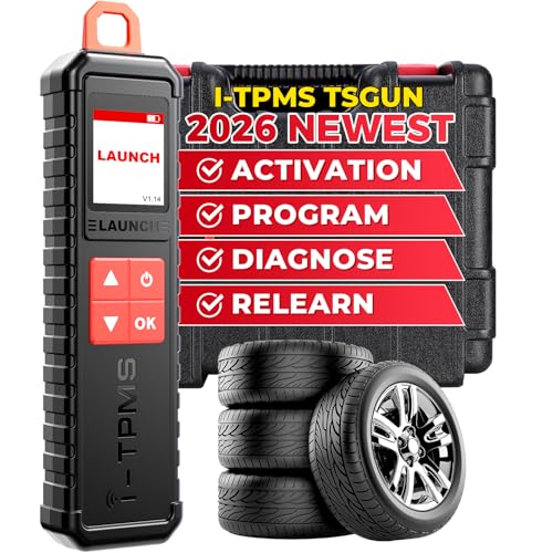 LAUNCH X-431 i-TPMS TPMS Tire Pressure Detector Relearning Tool, Activation/Relearning/Programming Sensors, Works w/ X431 Scanners/APP (Can be used alone)