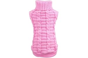 Norbi Small Pet Dog Cat Outdoor Warm Puppy Sweater Knitwear Clothes Jumper
