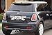 The Pixel Hut gs00122 Union Jack Flag Black Grey White Tail Gate Graphic for MINI Cooper S R56 (2007-2013)