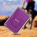 Fintie Case for iPad 6th / 5th Generation (2018/2017), iPad Air 2 / Air 1 (9.7 Inch) - [Tuatara Magic Ring] 360 Degree Rotating Grip Stand Shockproof Rugged Cover with Screen Protector, Purple