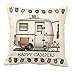 Pillowcase,Ammazona Pillow Case Sofa Waist Throw Cushion Cover Home Decor