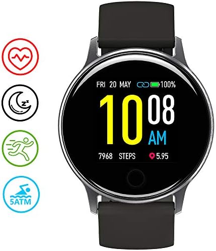 قیمت و خرید ساعت هوشمند ، ردیاب تناسب اندام UMIDIGI Uwatch 2S با مانیتور  ضربان قلب ، ردیاب فعالیت با صفحه لمسی 1.3 اینچ ، ساعت هوشمند گام شمار ضد آب  5ATM
