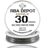 [RBA DEPOT] 100ft - 30 Gauge AWG KA1 FeCrAl Alloy Kanthal Resistance Wire A1