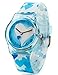 Zeiger New Fashion Children Kids Teen Girls Watches Age 7 - 15 Time Teacher, Heart Shape Band (Blue)