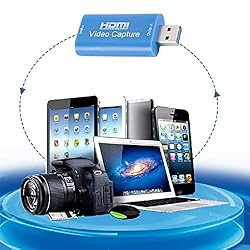 HDMI to USB 2.0 Video Capture Card, 1080P 4K High
