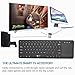 iClever Wireless Keyboard 2.4 GHz USB with Sensitive Touchpad for Android Smart TV Google Box Raspberry HTPC IPTV Windows 10